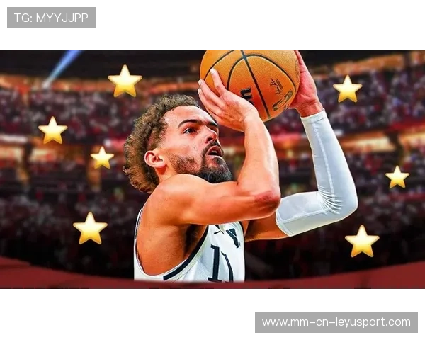 亚特兰大老鹰外线起势，特雷杨超远出手